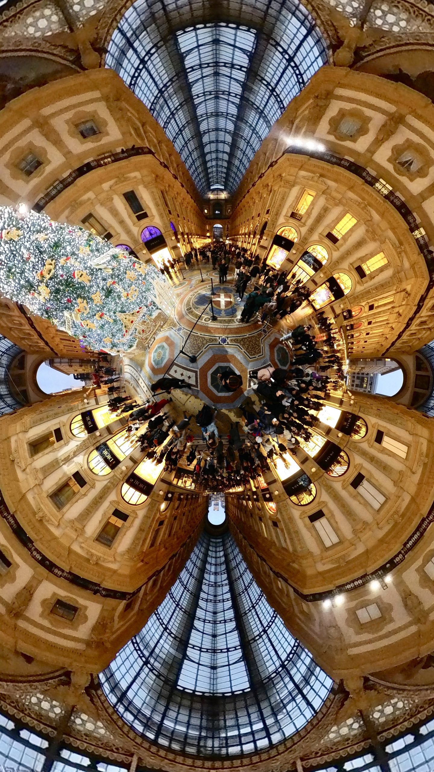 Galleria Vittorio Emanuele Milano Camera 360